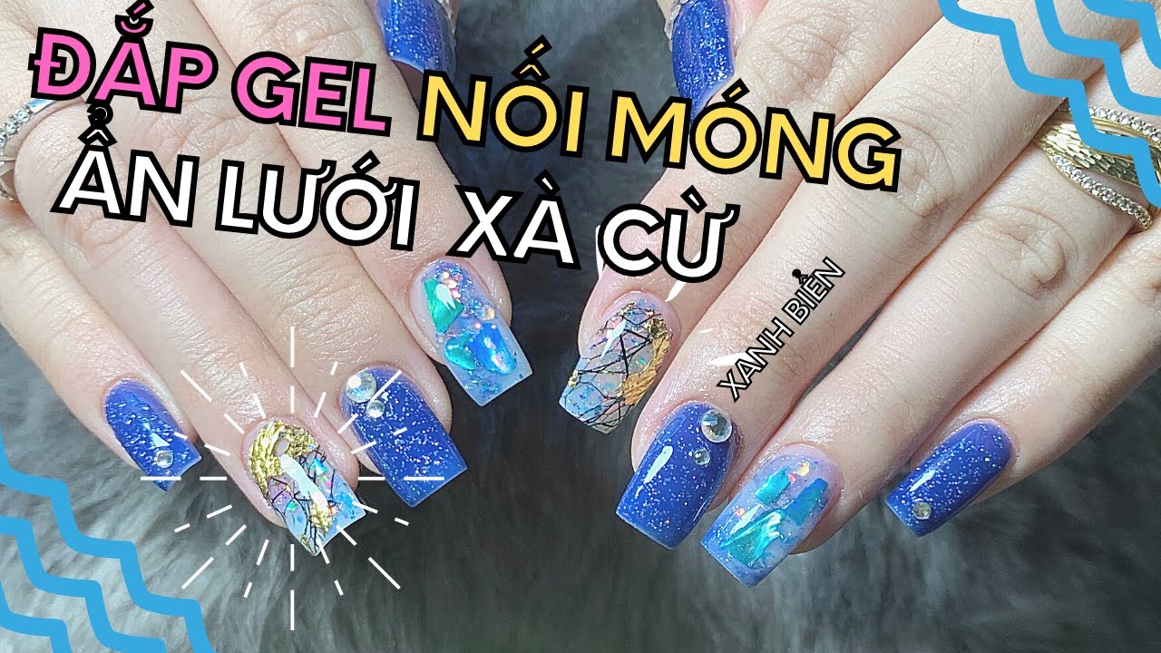 mẫu đắp gel đẹp New Đắp Gel form móng Vuông sang chảnh | Phượng Phạm | Nails