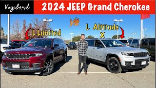 2024 Jeep Grand Cherokee L Limited vs 2024 Jeep Grand Cherokee L Altitude X