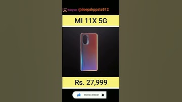 MI 11X  5G 🔥 short reviews short video #ytshorts #shorts  #short #mobile