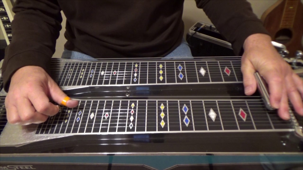 1, 2, 3, 4 Progression Pedal Steel Guitar Lesson YouTube