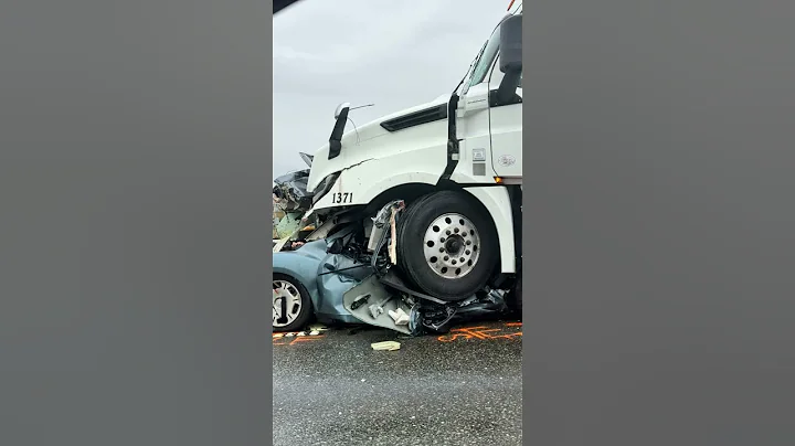 Car crushed in fatal accident in Auburn