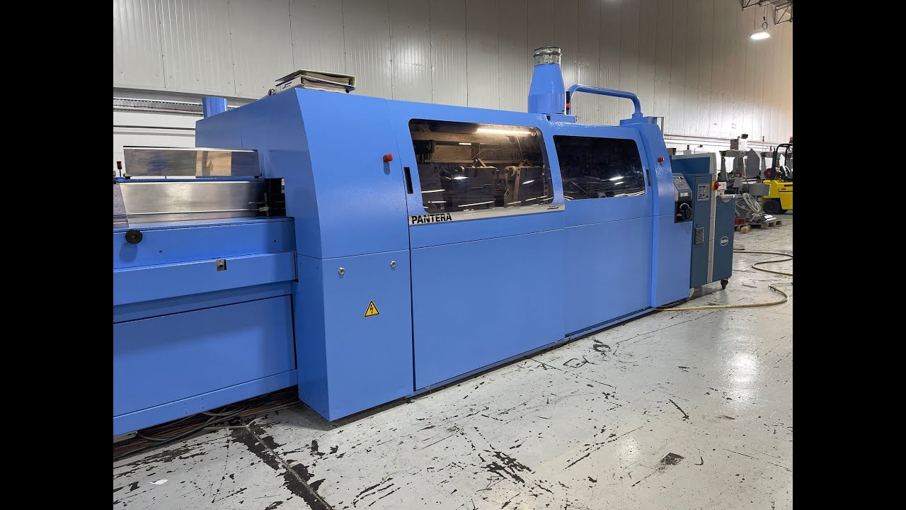 Muller Martini Pantera with AMRYS Running Under Test