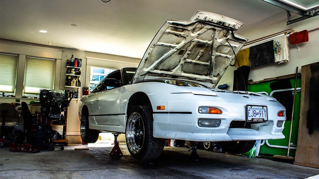 How To Remove Your 240SX Transmission (How to Convert Your KA