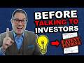 Why You NEED To Be Patent Pending Before Talking To Investors