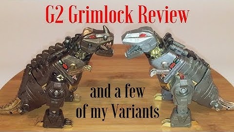 G2 Transformers Dinobot GRIMLOCK Review | A Collector’s Guide to Vintage Transformers