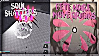 Bete Noire Moves Origins | Roblox Undertale Soul Shatters