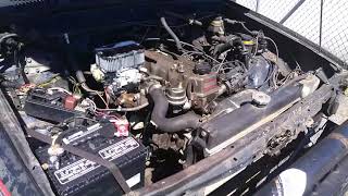 Weber 32/36 carb on Toyota pickup