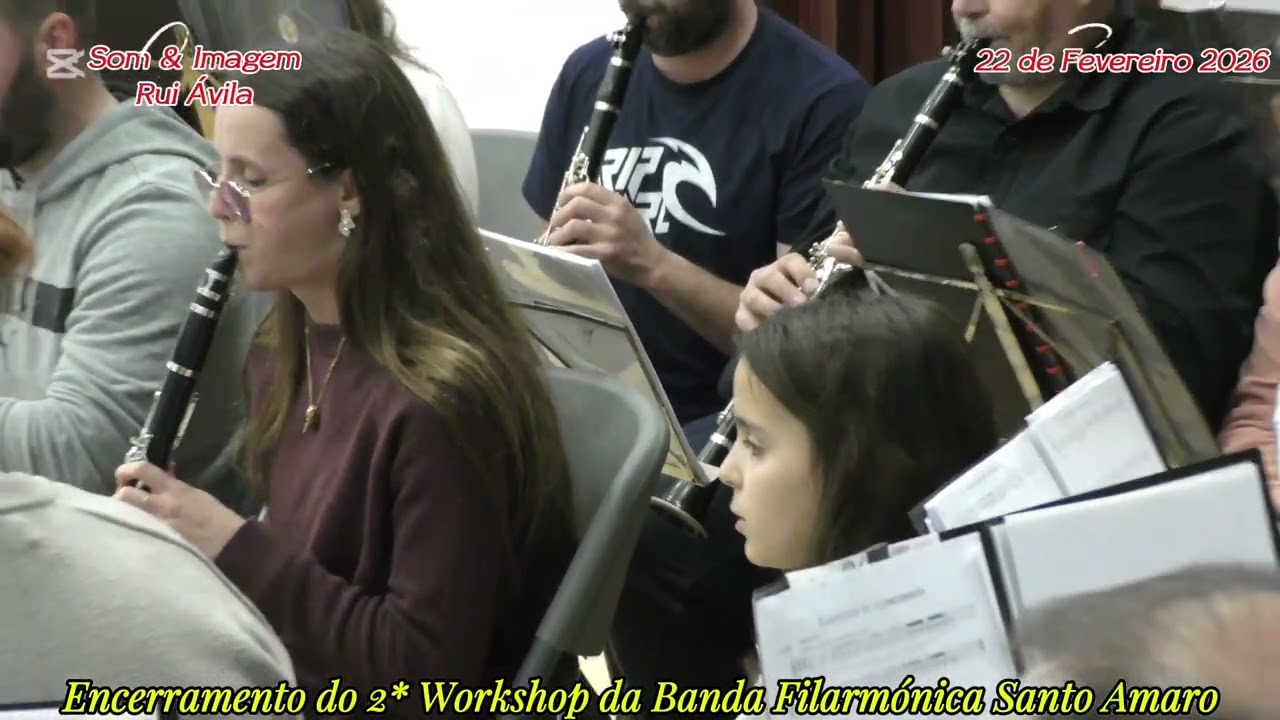 Encerramento do 2* Workshop da Banda Filarmónica de Santo Amaro 22/02/26
