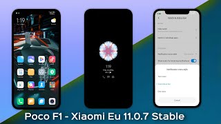 Xiaomi Eu 11.0.7 Stable for Poco F1 Review, Dual Status Bar, New Gallery and more 🔥🔥