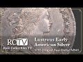 Lustrous early american silver 1795 draped bust dollar ms65