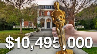 Inside an Oscar Winner&#39;s $10,495,000 Neo-Classical Estate in Hancock Park!