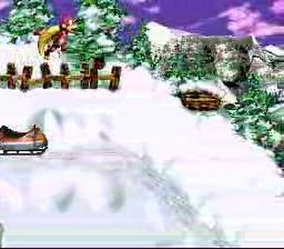 Donkey Kong Country 3 - No Toboggan in Tearaway Toboggan