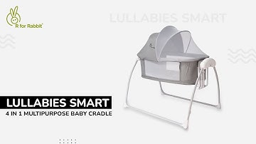 R for Rabbit Lullabies Smart Electric Cradle For Babies Installation Video