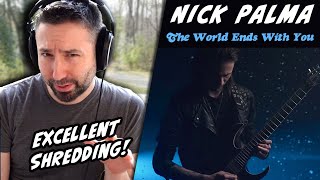 Songwriter REACTS to Nick Palma - The World Ends With You (First Listen!)