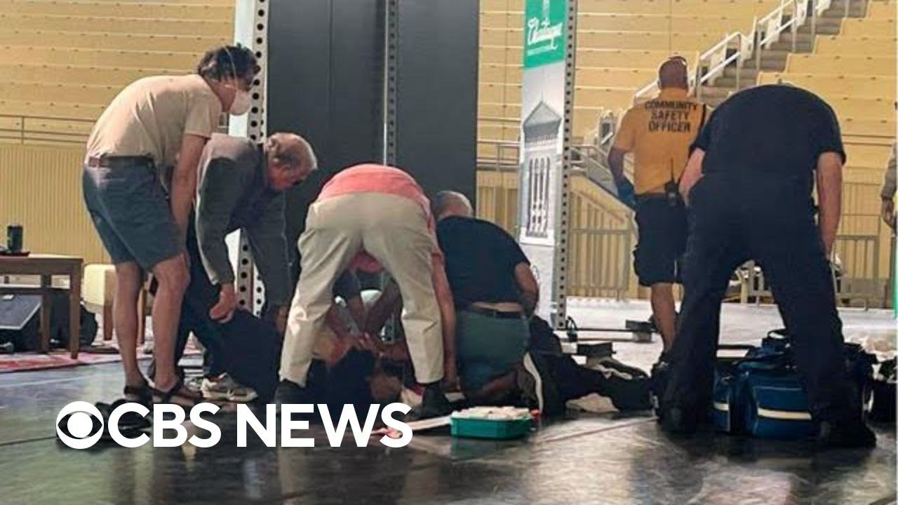 Police identify suspect accused of stabbing Salman Rushdie at New York event | full video