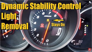 How to reset the DSC / Dynamic Stability Control light (Mazda RX8, 3) | AnthonyJ350