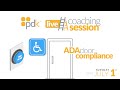 PDK Access Control Coaching: ADA Door Compliance and Integration