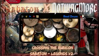 SABATON - Crossing The Rubicon - Feat. NOTHINGMORE | Real Drum Cover