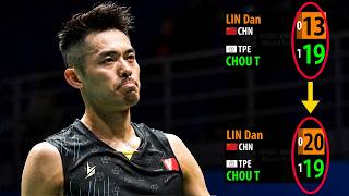 How did Lin Dan COMEBACK from 13-19 down?