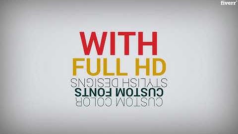 Create an amazing kinetic typography animated video - Best Whiteboard & Animated Explainers service