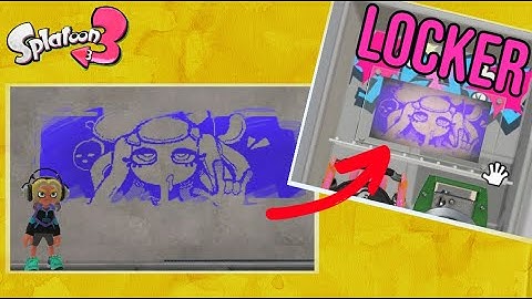 Easily Display Your Plaza Artwork In Your Locker! - Splatoon 3
