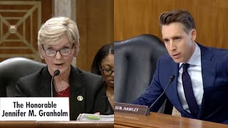 Hawley Calls On Granholm To Resign Over Stock Trading Lies & Dark Money Connections