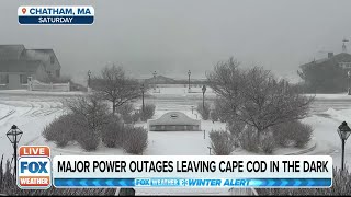 Nor'easter Leaves Cape Cod In The Dark With Major Power Outages