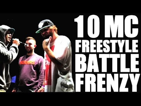 10 MC Freestyle Battle Frenzy: Arkaic & Dotz vs Everyone Else