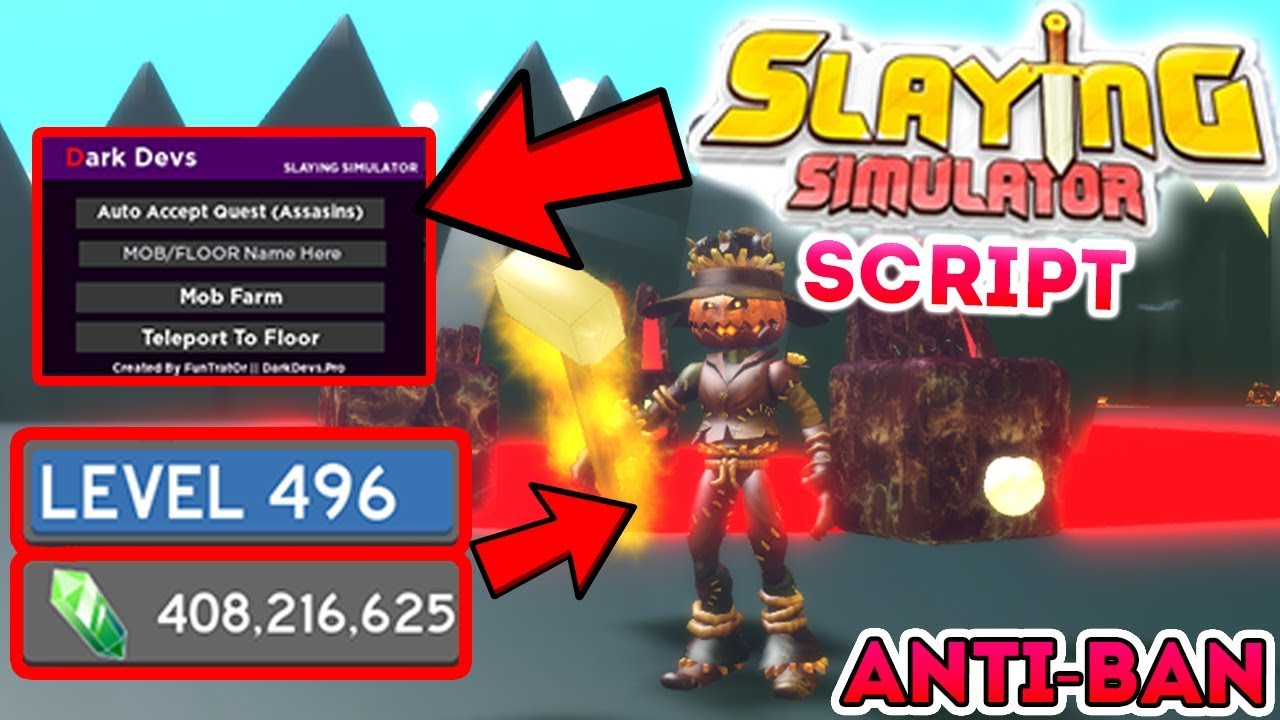 Update Roblox Slaying Simulator Script Hack 2019 Hack Script Exploit Free Best Hack 2019 Youtube - roblox slaying simulator script