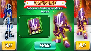 Sonic Forces - Free Darkspine Cards vs Slugger Sonic Start Runner Mission - Android Gameplay Wealth