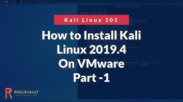 How to Install Kali Linux 2019.4 on VMware | Kali Linux 101