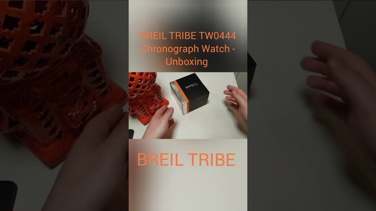 BREIL TRIBE TW0444 Chronograph Watch Unboxing
