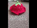 Squid game, strawberry hat! #squidgame #crochet #handmade #foryou #fyp #fashion