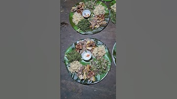 Cỗ ngon trên mâm lá chuối