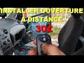 Installer commande ouverture  distance centralis yaris