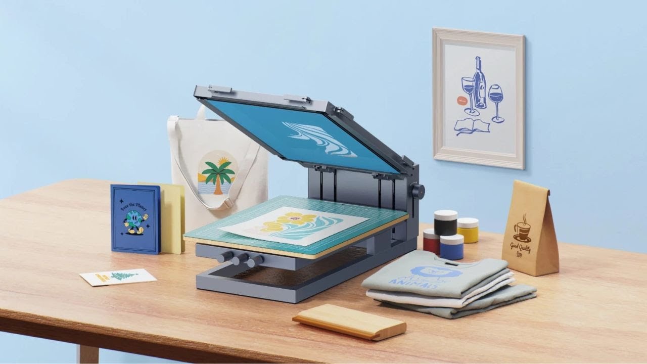 Impressora de tela xTool: a nova máquina de serigrafia com tecnologia a laser