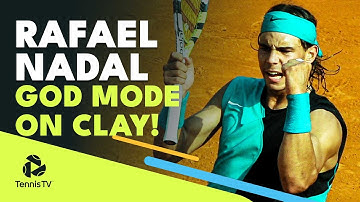 5 Times Rafa Nadal Went GOD MODE On Clay ⚡️