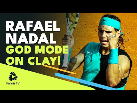 5 Times Rafa Nadal Went GOD MODE On Clay ⚡️