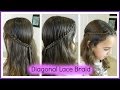 Diagonal lace braid   bonita hair do