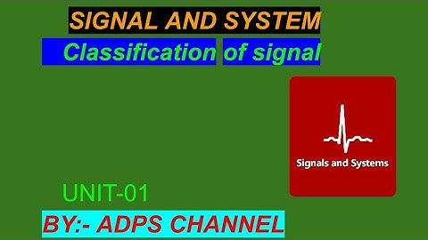 Unit-1,Introduction signal and system, Classification of signal,6th semester electronics engineering