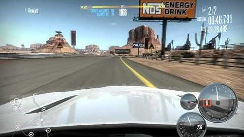 NFS Shift - fast laps with DB9 Coupe at Ambush Canyon and LP-640 at Glendale Club