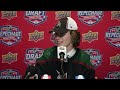 Conor Geekie Discusses Being Drafted No. 11 Overall by the Arizona Coyotes in the 2022 NHL Draft