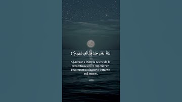 Badr al Turki, Capítulo 97 La Predestinación - سورة القدر 🌑🌠🤲🏻 #quran #coran #islamicvideo