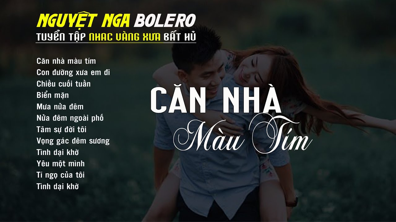 Liên Khúc Nhạc Lính Hải Ngoại Tuyển Chọn 2025 | CĂN NHÀ MÀU TÍM | CS: Nguyệt Nga, Bùi Phi Long