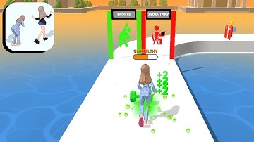 Healthy Run 3d All Levels Gameplay Android, iOS Walkthrough Android Mobile Relaxing Game New Update