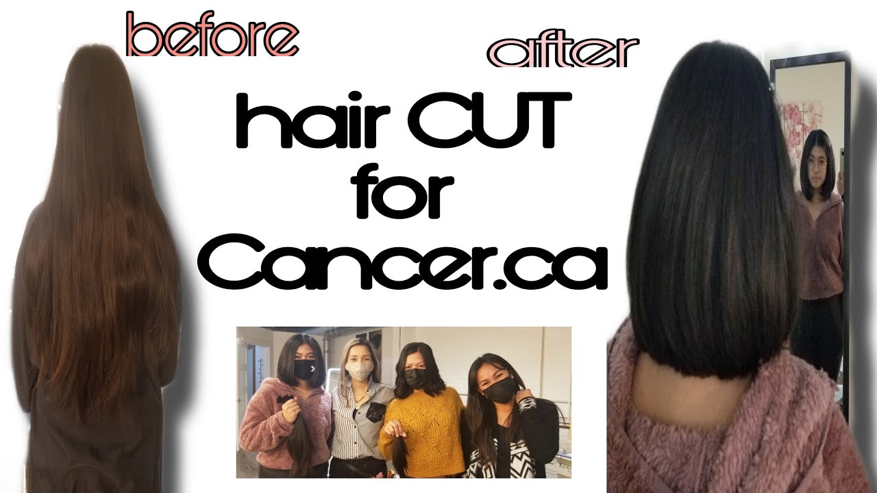 HAIR CUT FOR CANCER.CA...DONATE HAIR FOR CANCER PATIENTS YouTube