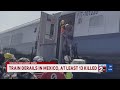 At least 13 dead after train derails in Mexico