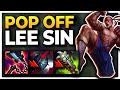 LEE SIN is feeling STRONG this patch (High Elo Gameplay)