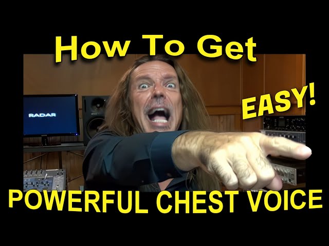 How To Get Powerful Chest Voice - EASY - Ken Tamplin Vocal Academy class=