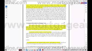 Commercial Loan Securitization Audit Sample Report